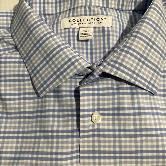 Collection by Michael Strahan Men’s 19 tall Long Sleeve Button Down - Picture 8 of 8